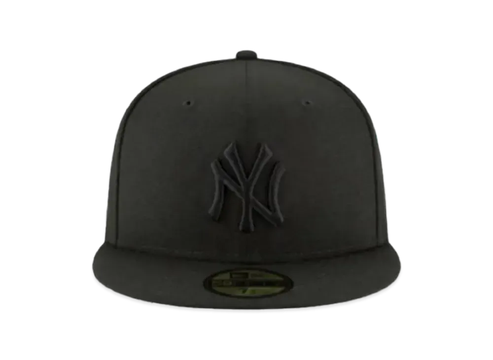 ニューエラ 59FIFTY 5950 MLB "NY ブラック/ブラック"