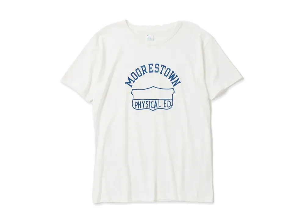 Champion True To Archives Crew-Neck Tee Moorestown 1980S Model "White"