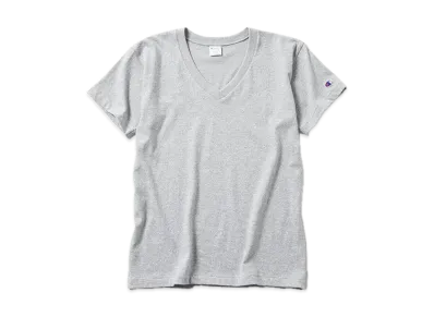 Champion True To Archives 77Qs Wrapped V-Neck Tee 1970S Model "Oxford Grey"