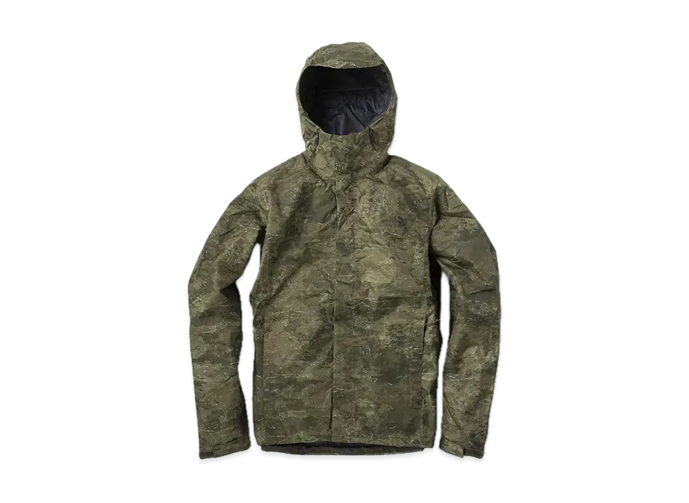 The North Face Men's Venture 2 Jacket Cloud Camo "Military Olive Cloud Camo"
