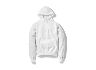 Champion Powerblend Eco Fleece Hoodie "White"
