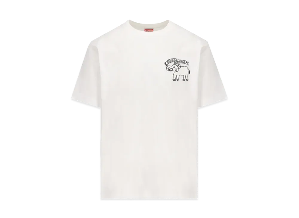 KENZO Elephant Flag Classic T-Shirt "White"
