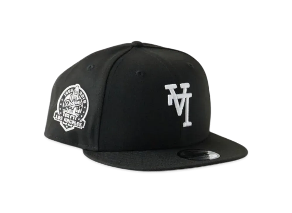 NEW ERA MLB 950 LOSDOD Los Angeles Dodgers Cap Wappen "Black"