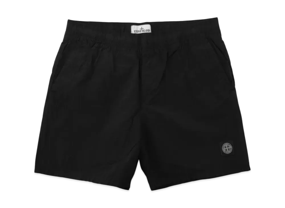 STONE ISLAND Nylon Metal In Econyl Short Pants "Black"