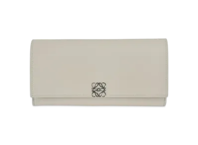 LOEWE Anagram Continental Wallet "Beige"