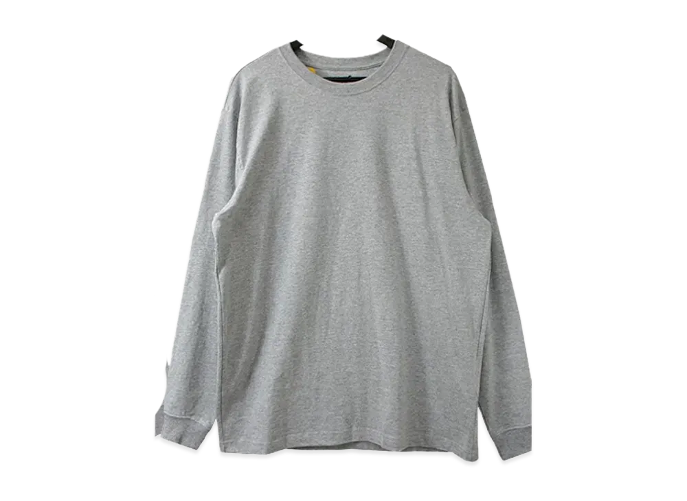 Carhartt Long Sleeve Logo Graphic T-Shirt Heavyweight "Heather Grey/Black"