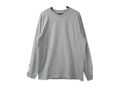 Carhartt Long Sleeve Logo Graphic T-Shirt Heavyweight "Heather Grey/Black"