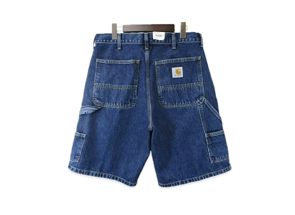 Carhartt WIP Double Knee Shorts "Blue Stone Washed"