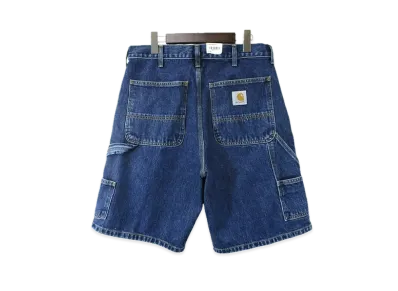Carhartt WIP Double Knee Shorts "Blue Stone Washed"