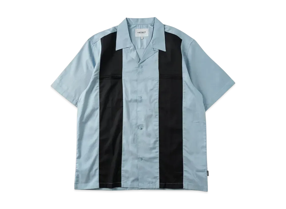 Carhartt WIP Durango Shirt "Frosted Blue/Black"