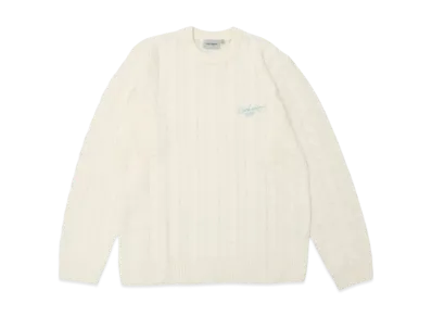 Carhartt WIP Signature Sweater "Natural/Dusty Lee"