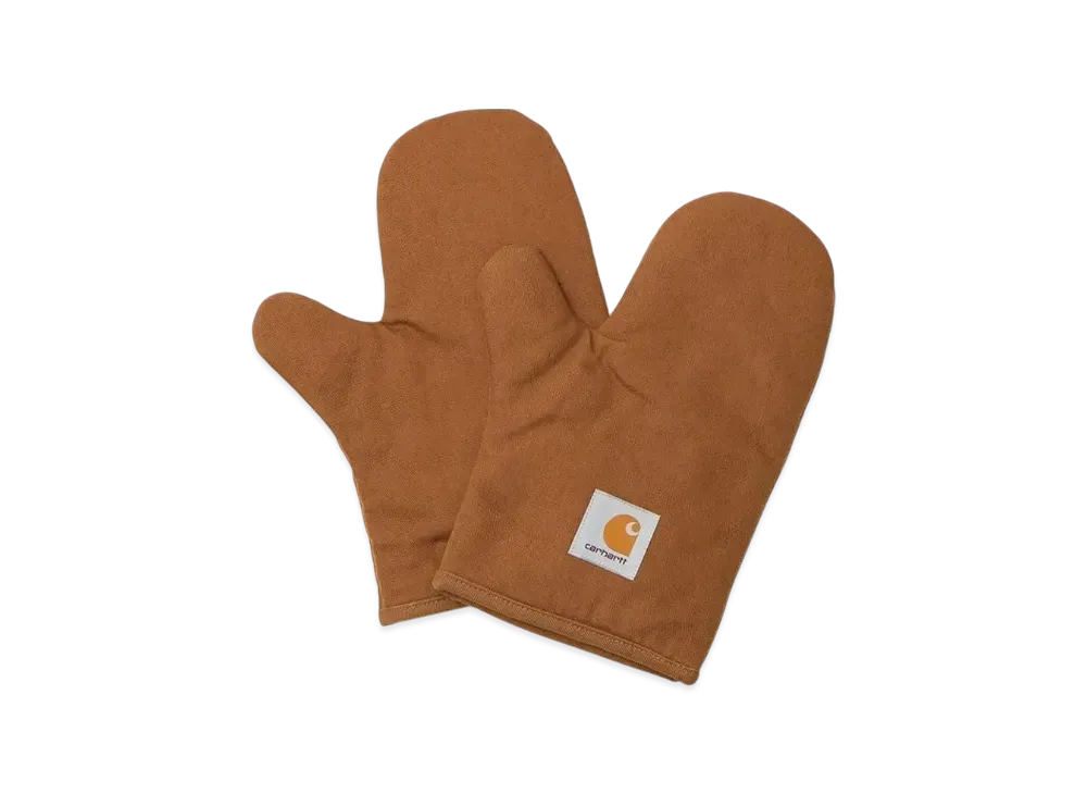Carhartt WIP Canvas Oven Mitt Set "Hamilton Brown"