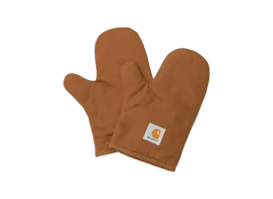 Carhartt WIP Canvas Oven Mitt Set "Hamilton Brown"