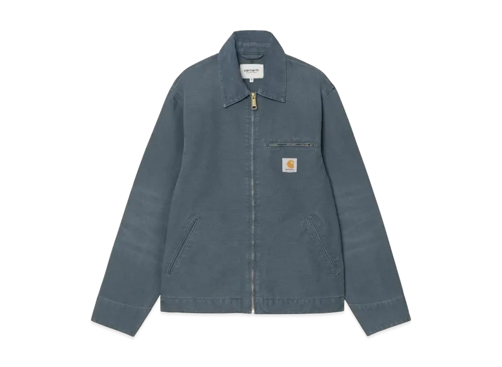 Carhartt WIP Detroit Jacket "Dusky Blue/Dusky Blue(Stone Canvas)"