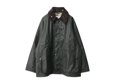 Barbour Mwx Oversize Wax Bedale "Sage"