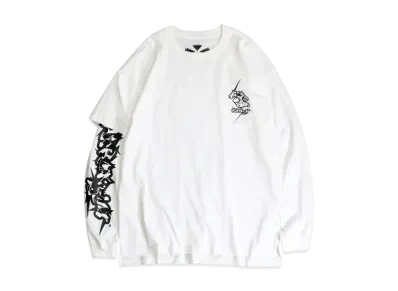 ACRONYM Long Sleeve T-Shirt "White"