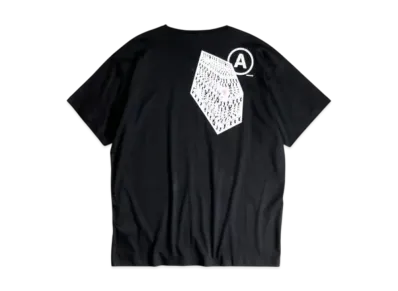 ACRONYM Mercerized Short Sleeve T-Shirts "Black"