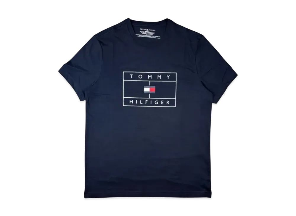 TOMMY HILFIGER S/S Crew Neck "Navy"