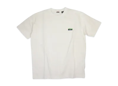 NANGA Eco Hybrid Boxlogo Embroidery Regular Fit Tee "White"