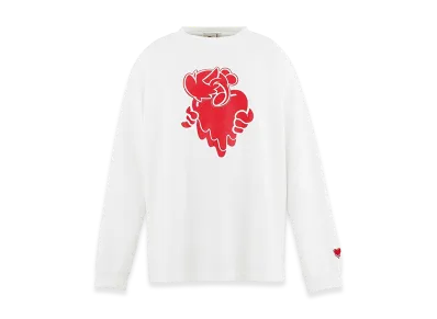 Emotionally Unavailable X Coin Parking Delivery Cpd Logo L/S Tee "White"
