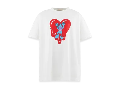 Emotionally Unavailable X Coin Parking Delivery Cpd Logo S/S Tee "White"