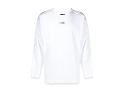 MM6 Maison Margiela Numeric L/S Tee "White"