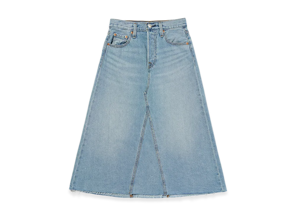 LEVI'S HR ALine Decon Skirt "Blue"