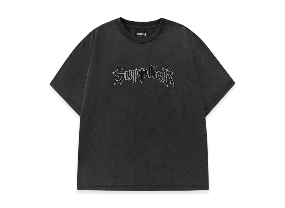 Supplier Splash Rhinestone Iron Logo Tee "Black"