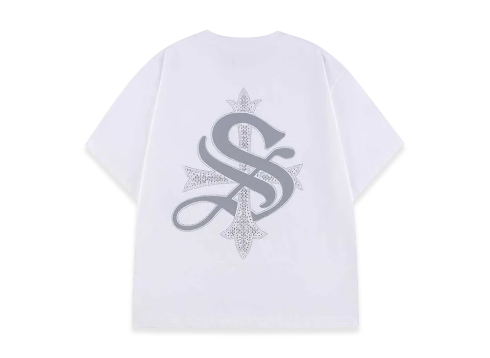 Supplier Vintage Wash Various Cross Tee "White"