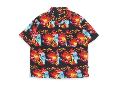 Stussy Neon Venus Shirt "Black"