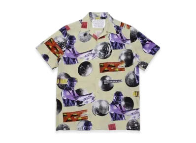 WACKO MARIA x DJ Harvey S/S Hawaiian Shirt "Yellow"