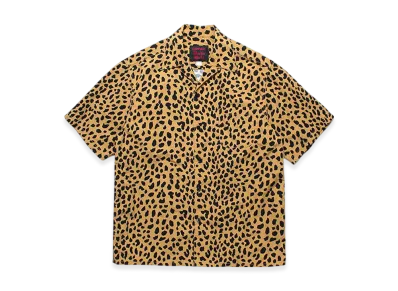 WACKO MARIA x GRAMICCI Leopard Open Collar Shirt "Beige"