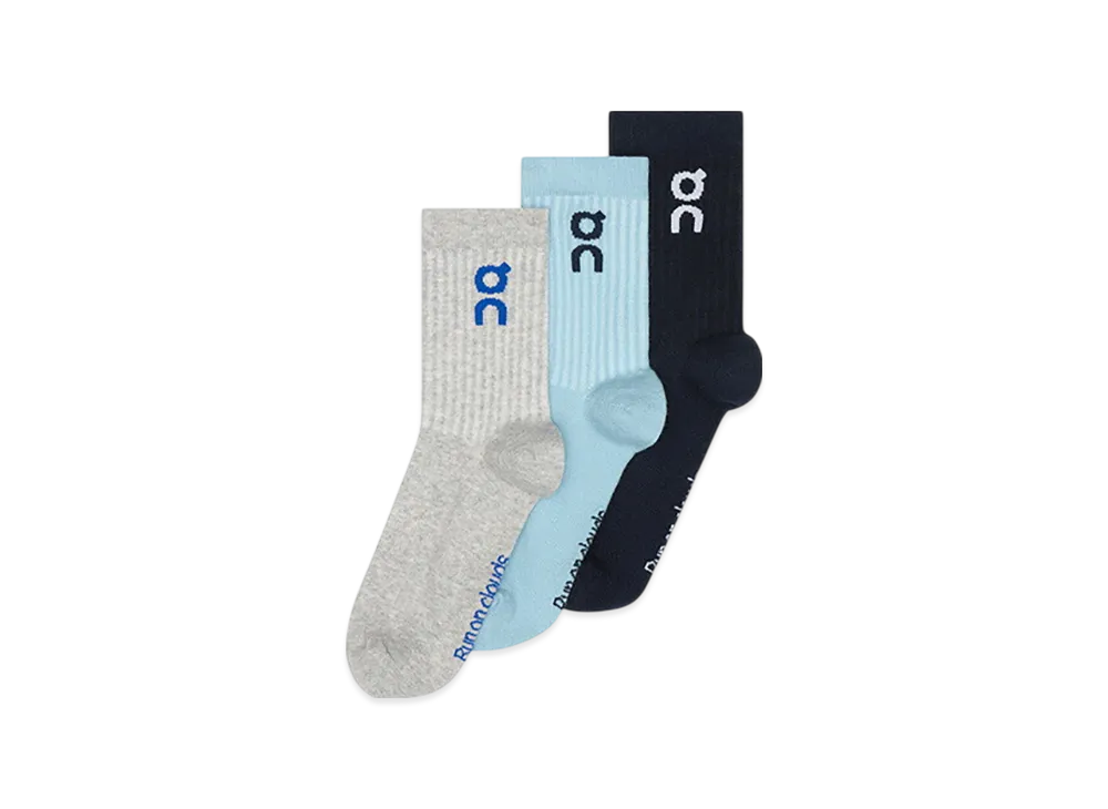 on Logo Sock High 3P "Multi"