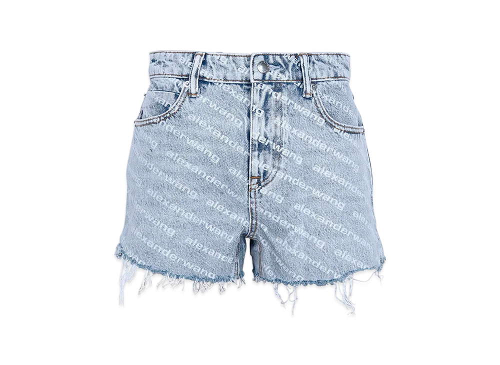 ALEXANDER WANG BITE Denim Shorts "Indigo"