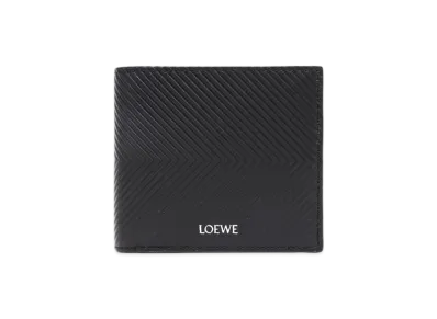 LOEWE Graphic Bifold Coin Wallet "Black"