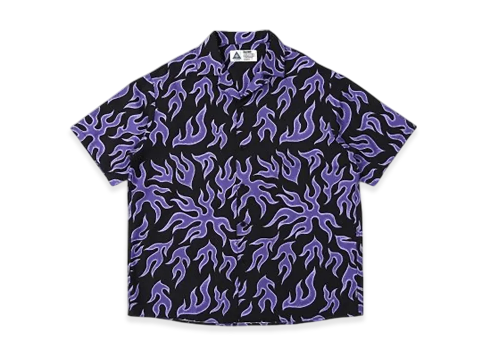 CHALLENGER S/S Fire Shirt "Purple/Black"
