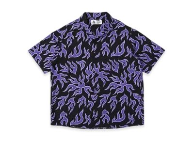 CHALLENGER S/S Fire Shirt "Purple/Black"