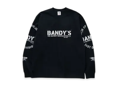 RATS Stamp Logo L/S Tee "Black"