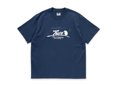 RATS Script Logo Way Of Life Tee "Navy"