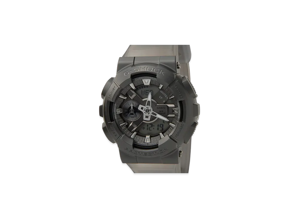 CASIO Shock Metal Covered Anadigi Men's "Metal Gray"