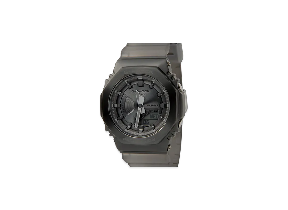 CASIO Shock Metal Covered Anadigi Men's "Metal Gray"