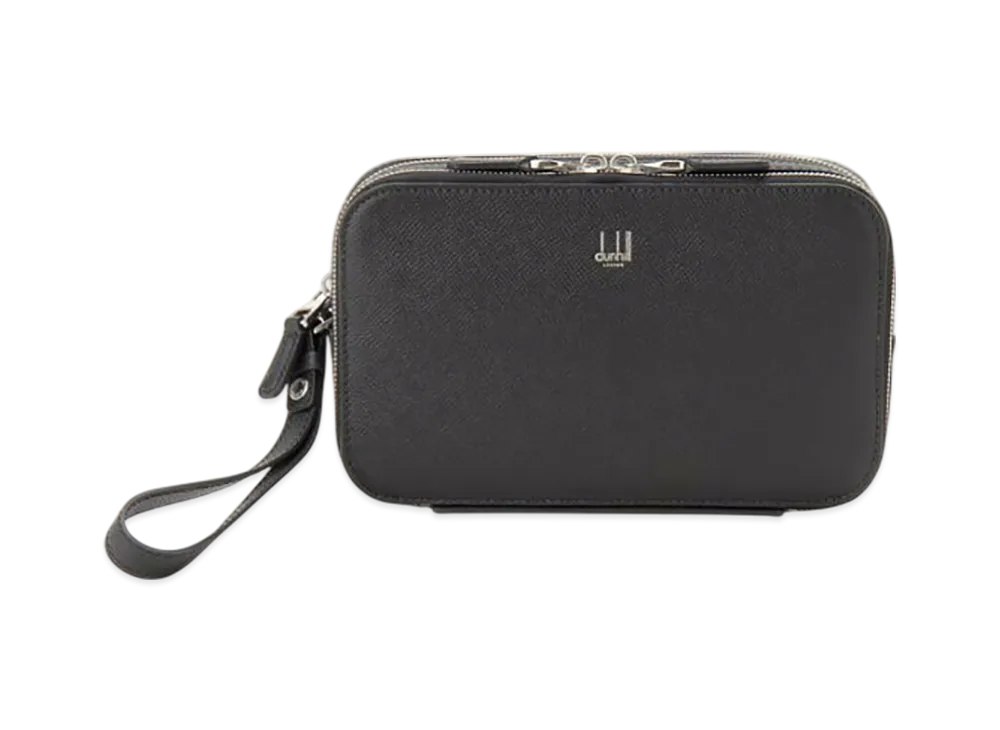 dunhill Men's Cadogan Clutch Bag "Black"