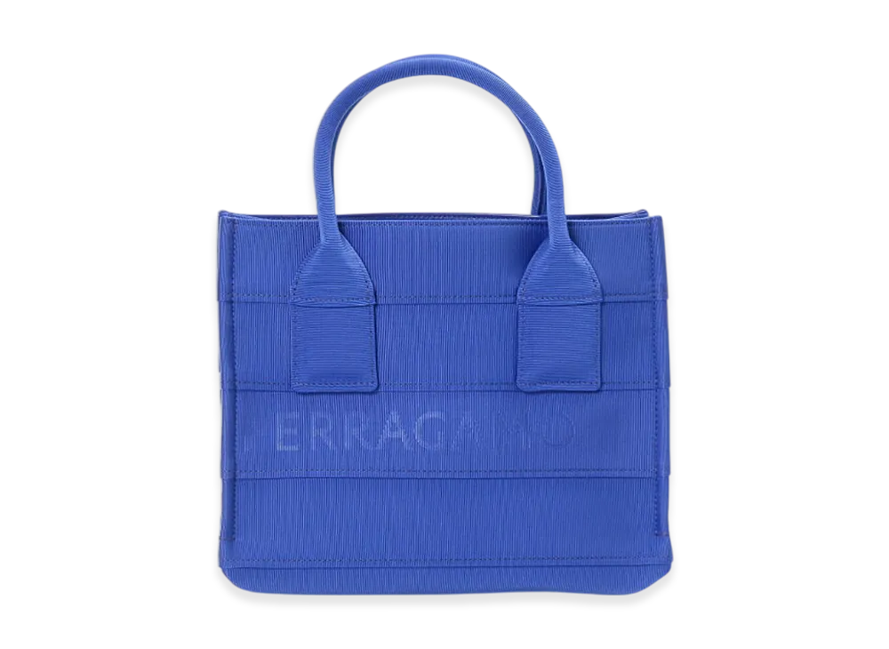 Salvatore Ferragamo Tote Bag Women "Lapis Blue"