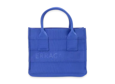 Salvatore Ferragamo Tote Bag Women "Lapis Blue"