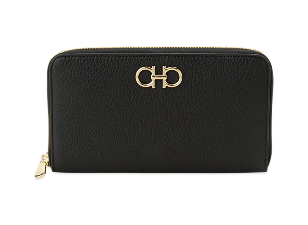 Salvatore Ferragamo Long Wallet "Black"