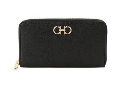 Salvatore Ferragamo Long Wallet "Black"