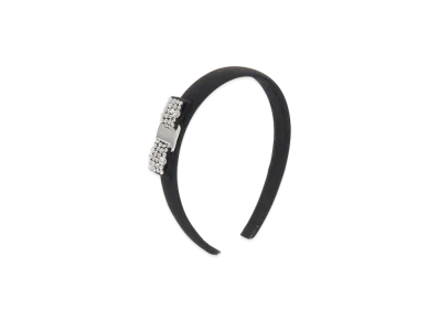 Salvatore Ferragamo Headband Ribbon Hair Accessory "Black"