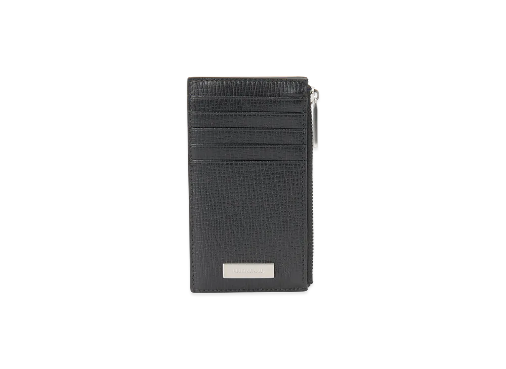 Salvatore Ferragamo Coin Case Card Case "Black"
