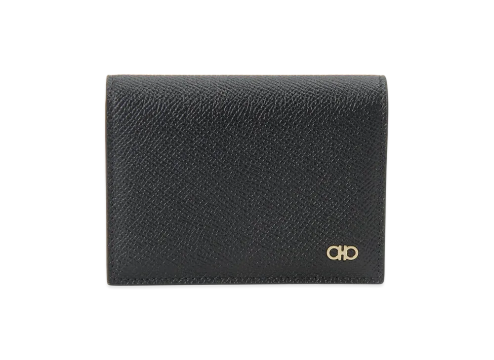 Salvatore Ferragamo Card Case Men And Women "Black"