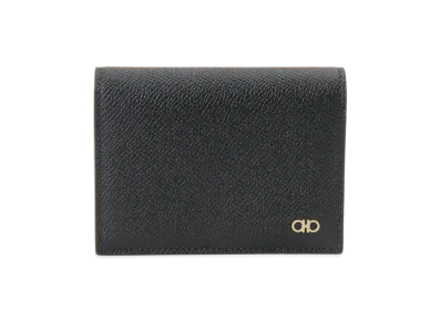 Salvatore Ferragamo Card Case Men And Women "Black"